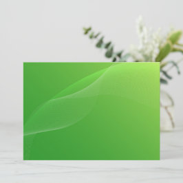BLANK ERSTELLEN SIE IHRE EIGENE GRÜNE EINLADUNG