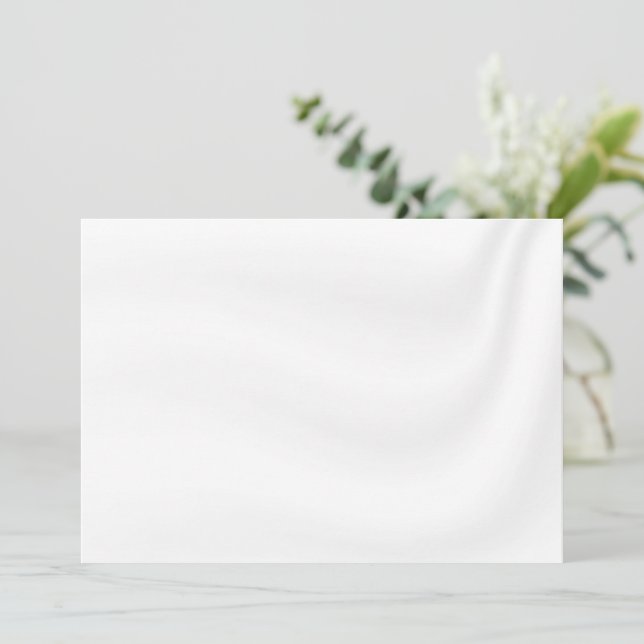 BLANK ERSTELLEN SIE IHRE EIGENE WEISSE SATIN-EINLA EINLADUNG (Stehend Vorderseite)