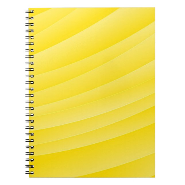 BLANK ERSTELLEN SIE IHREN EIGENEN GELBEN JOURNAL NOTIZBLOCK (Vorderseite)