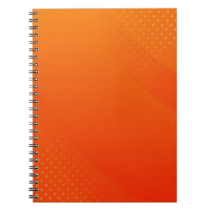 BLANK ERSTELLEN SIE IHREN EIGENEN ORANGE JOURNAL NOTIZBLOCK