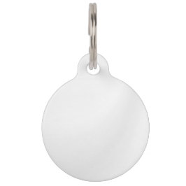 BLANK ERSTELLEN SIE IHREN EIGENEN WHITE PET ID TAG HAUSTIERMARKE