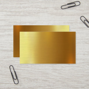 BLANK ERSTELLT IHRE EIGENE GOLD-GESCHÄFTSKARTE VISITENKARTE