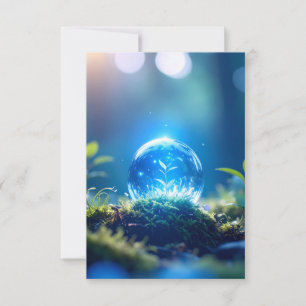 Blank-Flat-Einladung 3.5x5 Signature-Matte Einladung