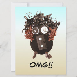 Blank Funny Cool Humour OMG Analog Media