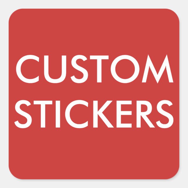 Blank für Personalisierte Aufkleber am Platz (Vorderseite)