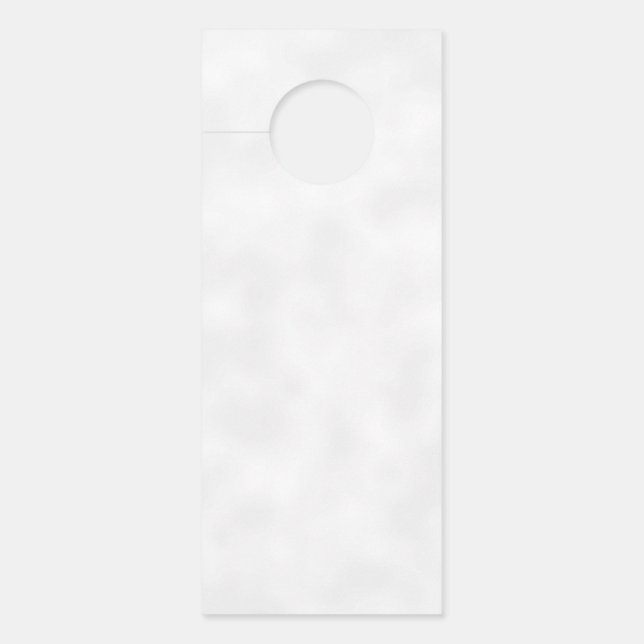 Blank für Sie zum Anpassen - Türanhänger (Vorderseite)