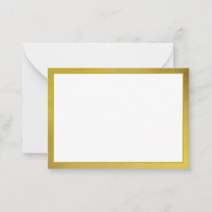 Blank Gold Mommy Advice Card Hochzeit, Ehefrau, Br Hinweiskarte