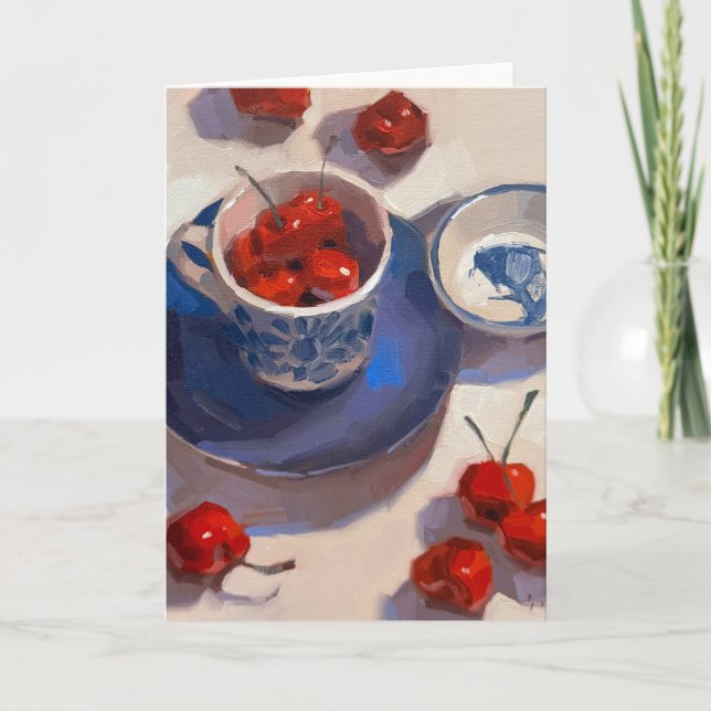 Blank Greeting Card Art by Sarah Sedwick Karte (Vorderseite)