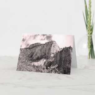 Blank-Grußkarte mit Rockdesign Karte