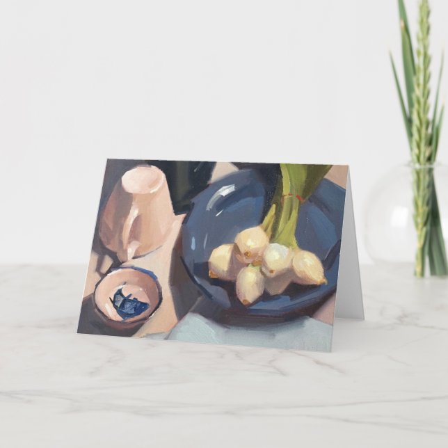 Blank Grußkarte, Originalkunst von Sarah Sedwick Karte (Vorderseite)