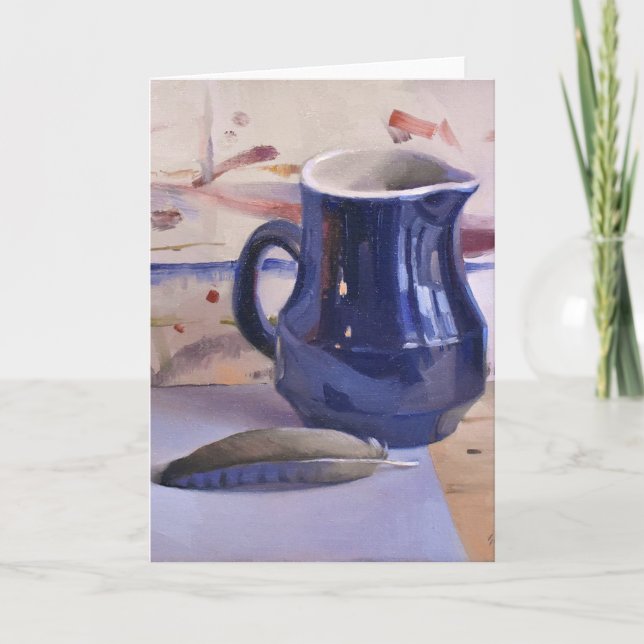 Blank Grußkarte, Originalkunst von Sarah Sedwick Karte (Vorderseite)