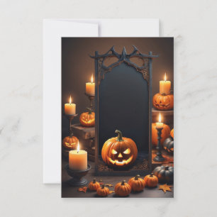 Blank Halloween Einladungskarte