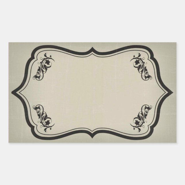 Blank Halloween Jar Sticker Label (Vorderseite)