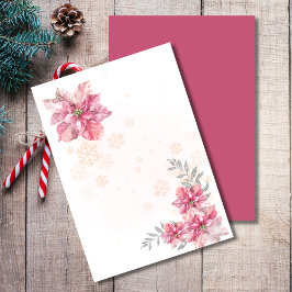 Blank hinzufügen Sie Ihre eigene rosa Schneeflocke Einladung