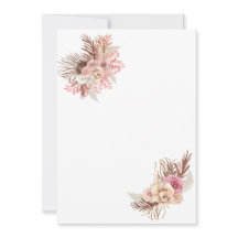 Blank Invasion DIY Boho Dusty Rose Floral