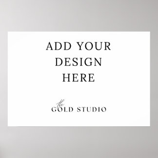 Blank Landscape Poster Template (20 x 30 Zoll)