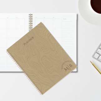 Blank Personalisierter Spiral-Bound Hardcover-Plan Planer