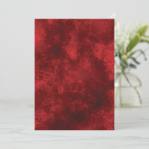 BLANK RED ERSTELLEN SIE IHRE EIGENE EINLADUNG