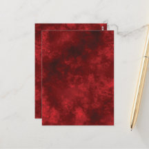 BLANK RED ERSTELLT IHRE EIGENE POST-KARTE