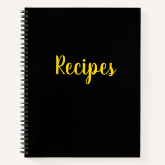  Blank-Rezept-Journal Notizbuch