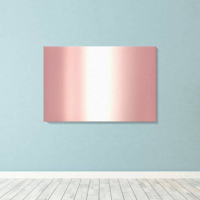 Blank Rosegold Background Upload Your Photo to Leinwanddruck (Insitu (Holzboden))