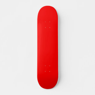 Blank rotes Skateboard, das Sie alle Stilrichtunge Skateboard