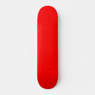 Blank rotes Skateboard, das Sie alle Stilrichtunge Skateboard