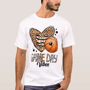 Blank Sketch Game Day Vibes Sketch Mama Game Day T-Shirt
