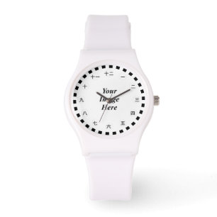 Blank Template (Chn/Jp Face) von Kenneth Yoncich Armbanduhr
