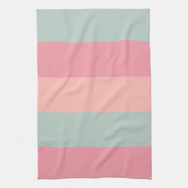 Blank Template macht Ihre eigenen eleganten Pastel Geschirrtuch (Vertikal)