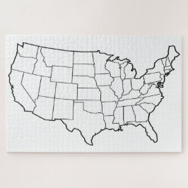 Blank-US-Karte