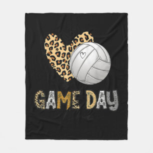 Blank Volleyball Game Day Vibes Volleyball Mama Fleecedecke