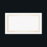 Blank Wedding Advice Cards, Ehefrau, Mommy White Hinweiskarte<br><div class="desc">Saubere leere Karte für Hochzeitsratschläge,  Mama Ratschläge,  Ehefrau Ratschlag Karte,  um in eleganter Weise in goldener Farbbox zu präsentieren.</div>