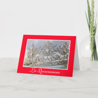 Blankenkarte der Quinceanera Einladung