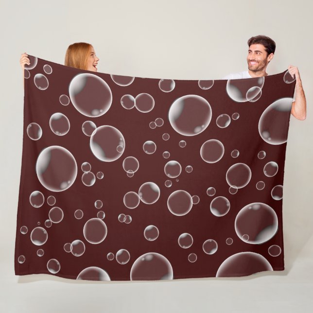Blanket - Blasen-wirbeln Fleecedecke (Beispiel)