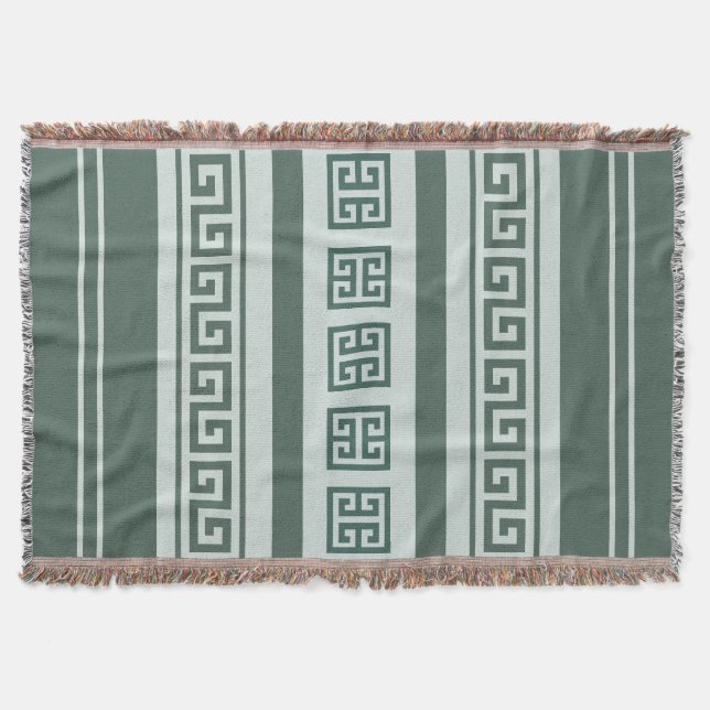 Blanket für griechisches Schlüsselloch Decke (Vorderseite)