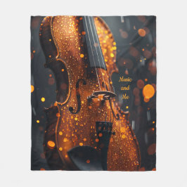 Blanket für Musikerlehrer Student Violinist Fleecedecke