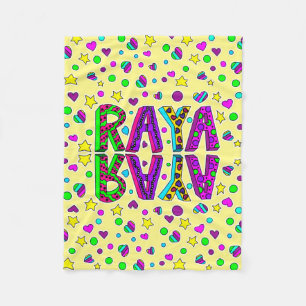 Blanket mit dem Namen Raya Fleecedecke