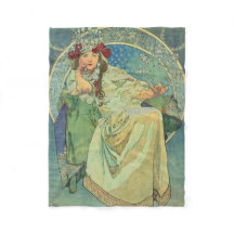 Blanket Mucha Alfons Princezna Hyacinta 1911