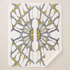 Blanket - Sherpa (Doodle - Hand gezeichnet) Sherpadecke