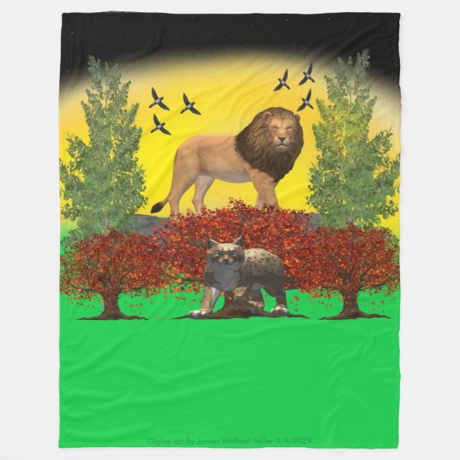 Blanket von James Michael Miller Fleecedecke (Vorderseite)