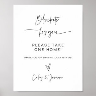Blankets Hochzeitstipendium Poster