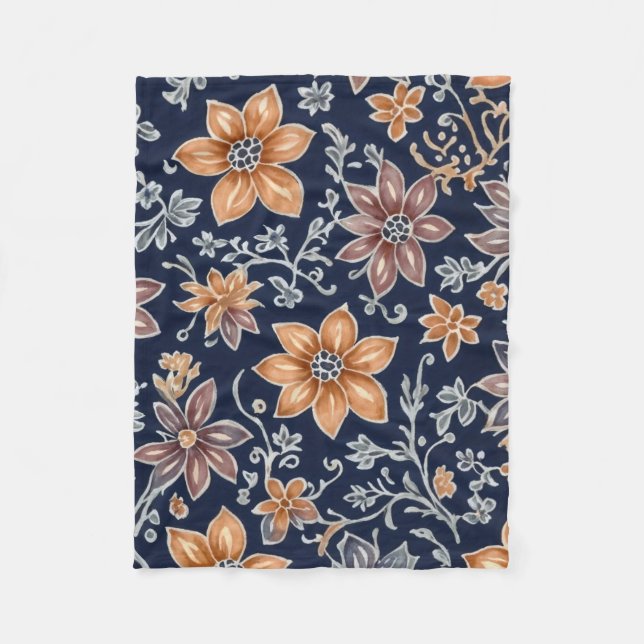 Blankets with batik pattern fleecedecke (Vorderseite)