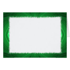 Blankkarte mit der Grenze des grünen Fraktals