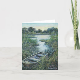 Blankokarte "Abgeschlossener Teich" Karte