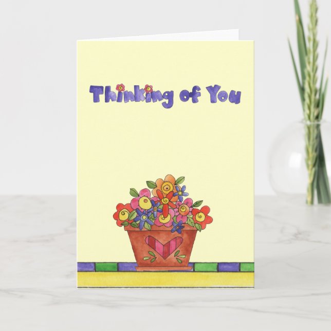 Blankokarte Dankeskarte (Vorderseite)