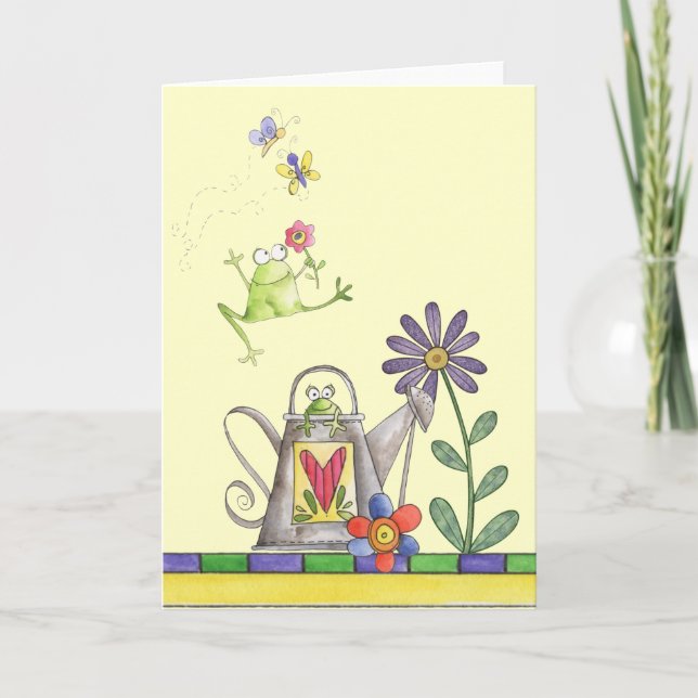 Blankokarte Dankeskarte (Vorderseite)