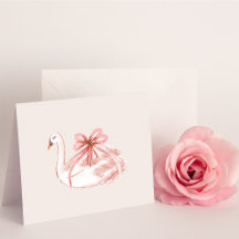 Blankokarte für Rosa und Gold