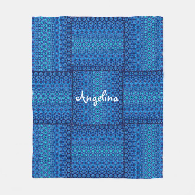 Blankon Fleecedecke (Vorderseite)