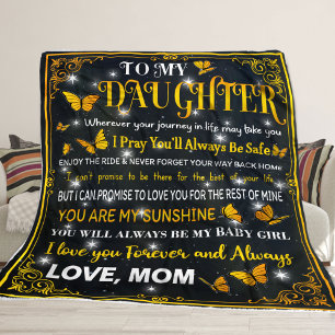 Blankon für meine Tochter Fleecedecke